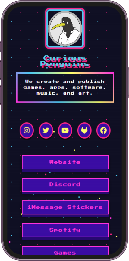 Free Profile Page Example