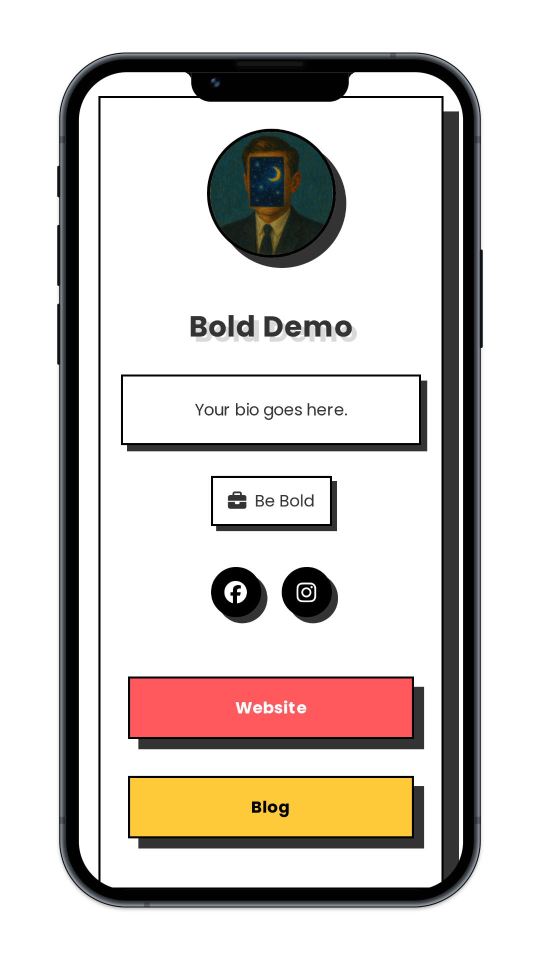Bold Demo preview