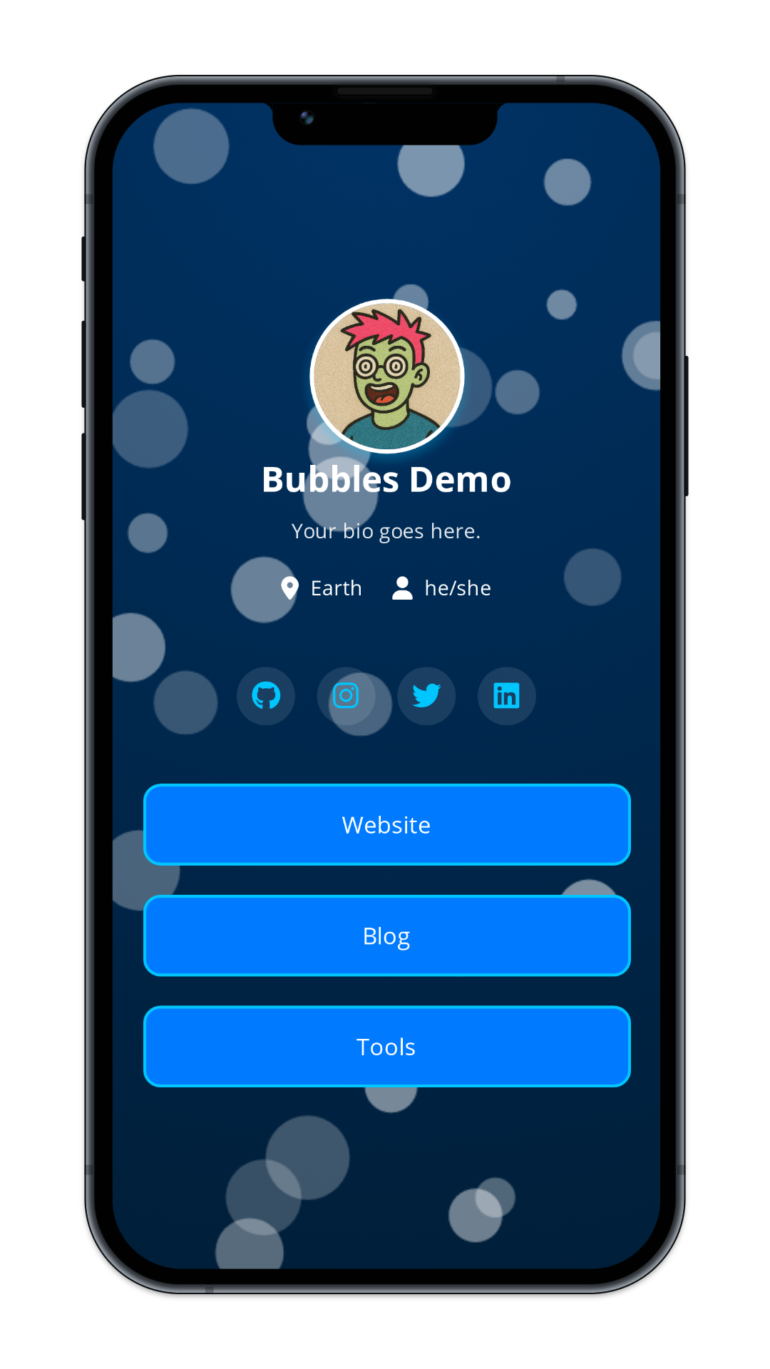 Bubbles Demo preview